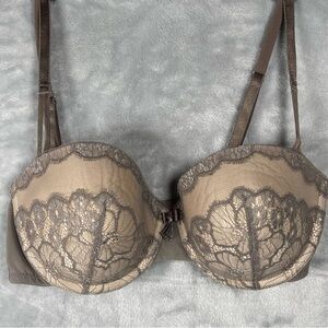 Wacoal Lace Underwire Bra - Taupe